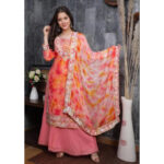 AC200 Orange Kurti Set v2