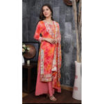 AC200 Orange Kurti Set v3