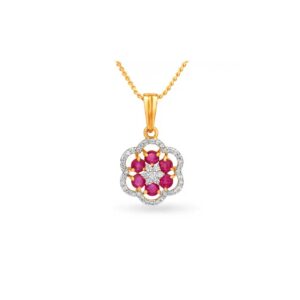 18-Karat-Gold-Diamond-And-Ruby-Pendant-With-Chain