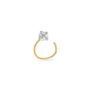 18-Karat-Yellow-Gold-Diamond-Nose-Pin